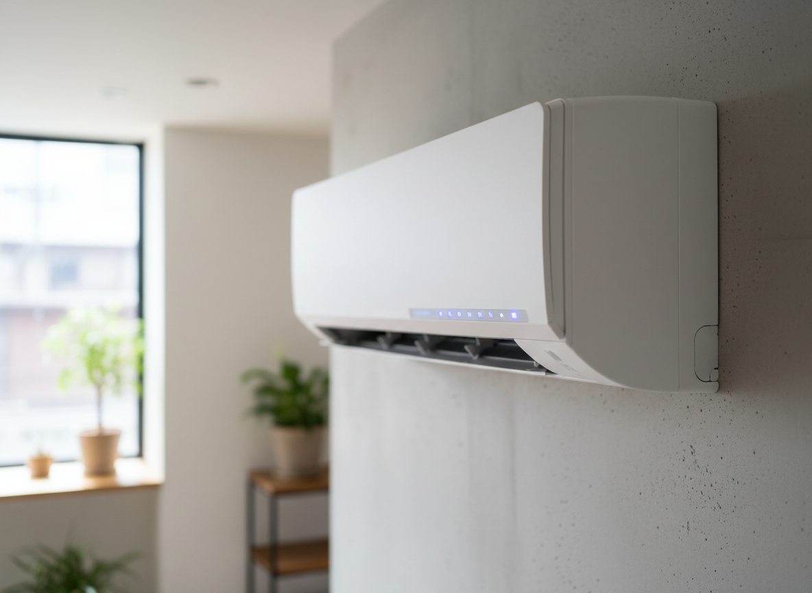 Airco installatie - Airconditioning Bakstenen Apparaat 34